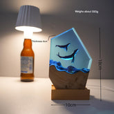 Diver Ocean Wind Deep Sea Exploration Bedroom Decoration Birthday Gift Bedside Atmosphere Night Light Tabletop Ornament